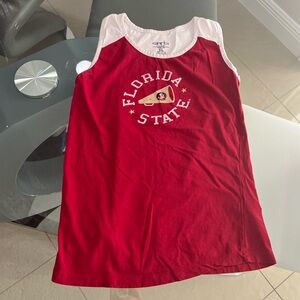 🔴 FSU Noles girls Tank top size 11/12
